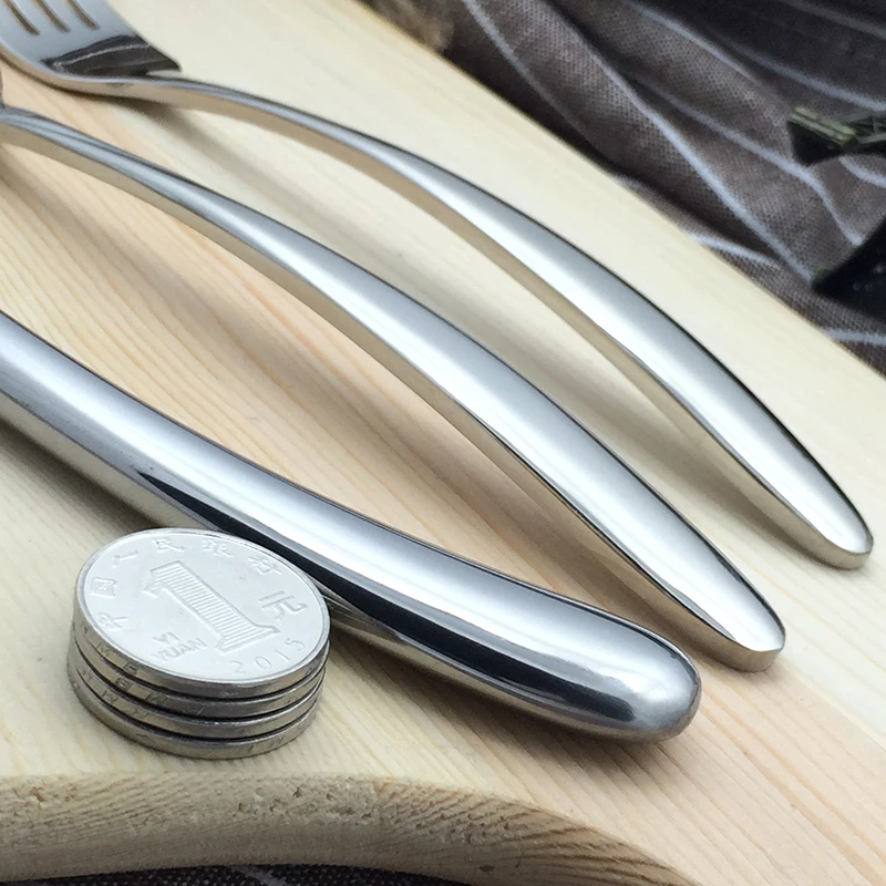 Набор столовых приборов из 24 предметов высшего класса нержавеющей стали 18/8