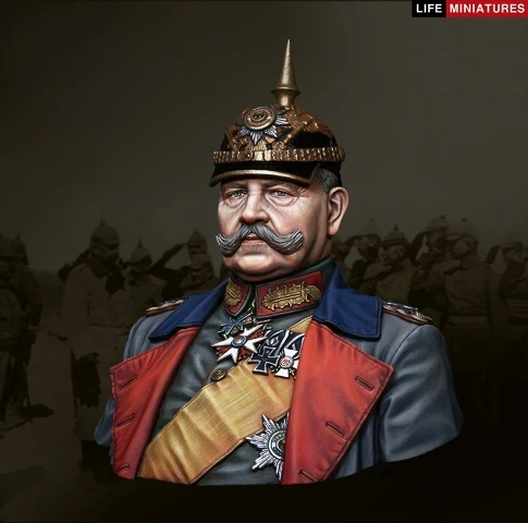 [Loong Way миниатюры] миниатюры Life Paul von Hindenburg полимерные миниатюры|miniature|miniature resinminiature