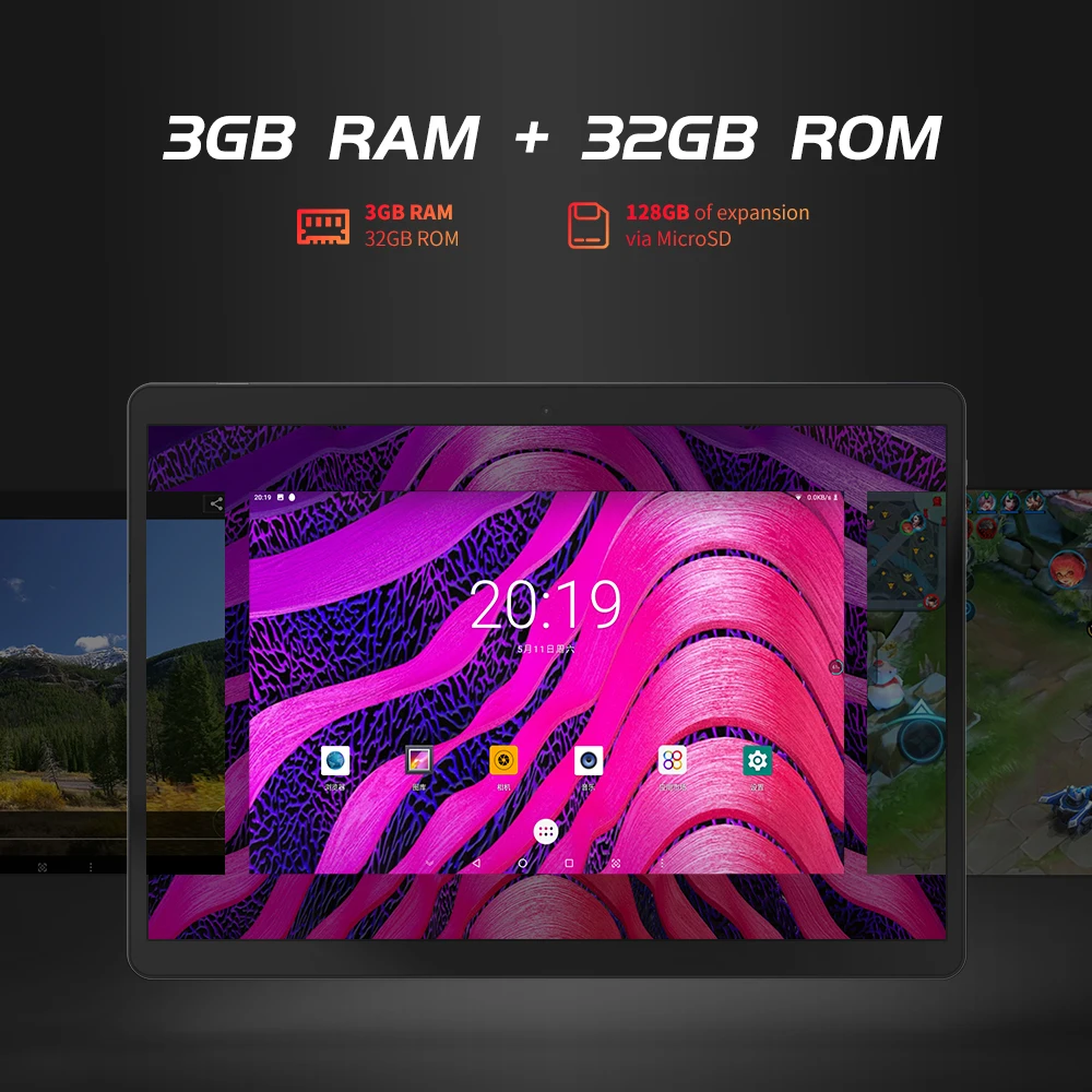 Планшеты PC 10 1 Alldocube Iplay10 Iplay Pro планшет дюймов Polegada тактильный Android 9 0 для детей