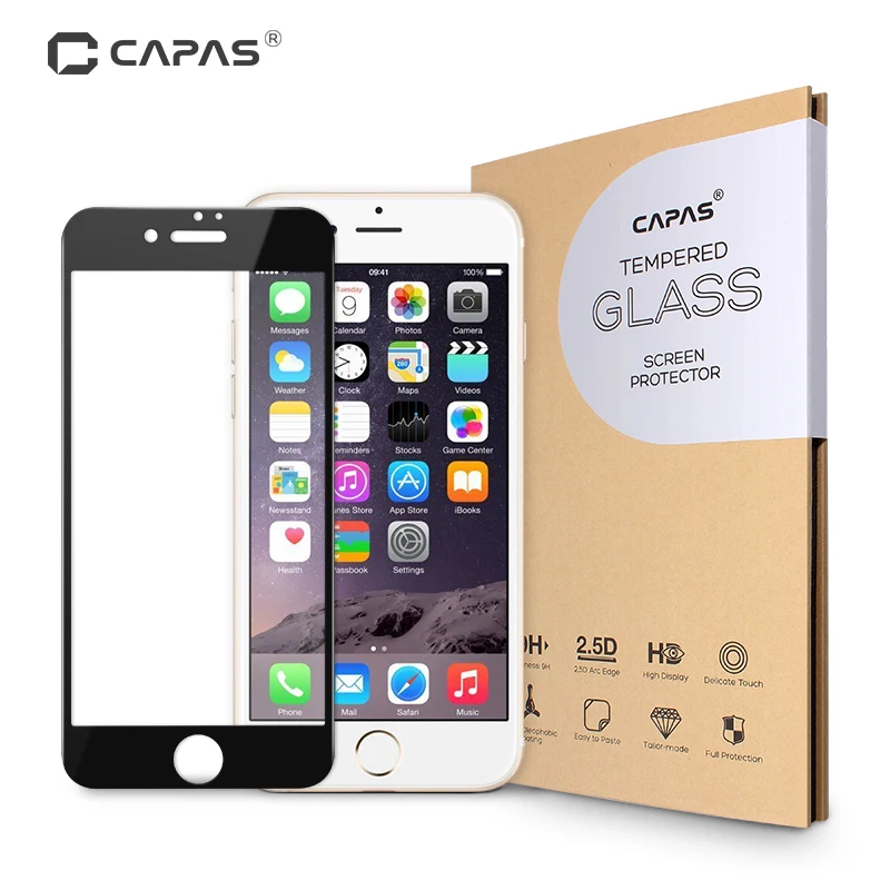 Для iPhone 6/6 S Plus закаленное стекло для 6 Защита экрана iPhone6S защитная пленка полное
