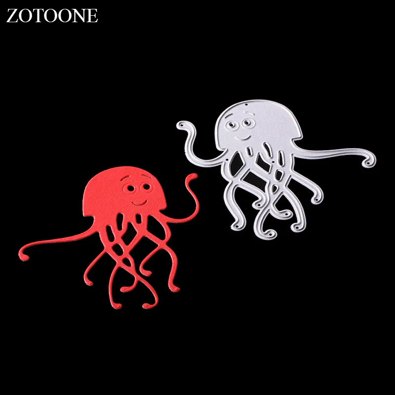 Zotoone Новый 2018 Металл Штанцевые формы Скрапбукинг DIY подарок тиснением Осьминог