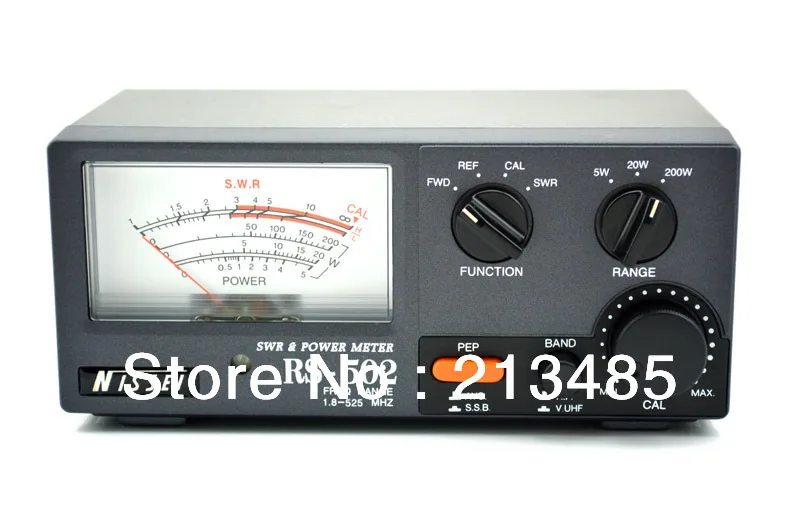 Новинка оригинал модель NISSEI RS 502 1 8 525 МГц 200 Вт SWR и Watt Metter (разъем типа M)|connector