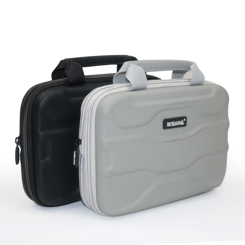 IKSNAIL Capacity Expansion Electronics Travel Camera Lens Storage Bag For USB Cable Charging Cord Accessories For IPad Mini/ Pro