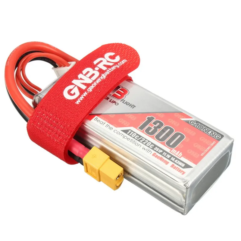 Новое поступление аккумуляторная батарея Gaoneng GNB 11 1 В 1300 мАч 3S 110/220c Lipo XT60 вилка для