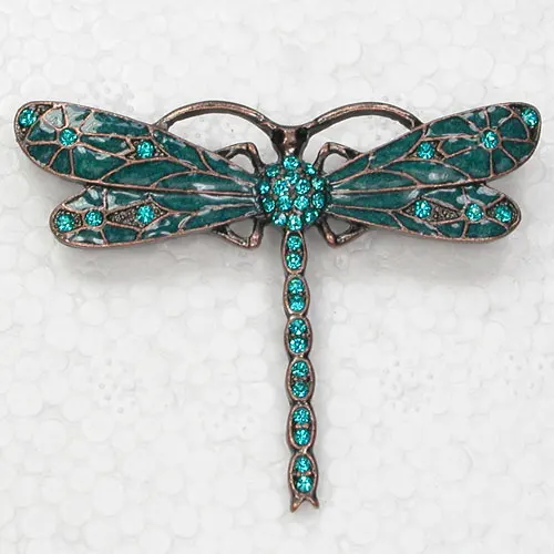 Брошь в виде стрекозы Стразы эмалированные Броши C369 T3|enamel pin brooch|dragonfly broochpin brooch |