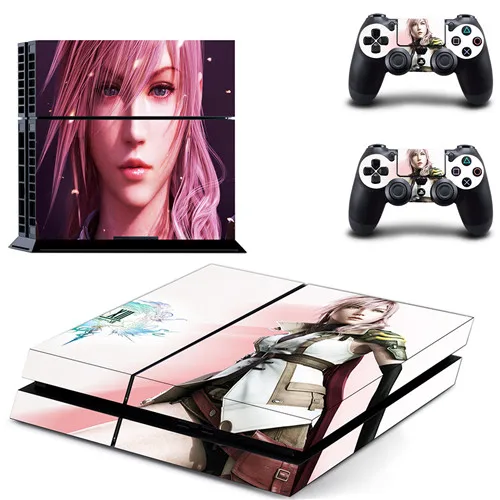 DPTM1017 Игра «Final Fantasy» наклейка для PS4 виниловая наклейка, стикер для Playstation 4 консоли и 2 контроллеры PS4 Стикеры - Цвет: DPTM1017