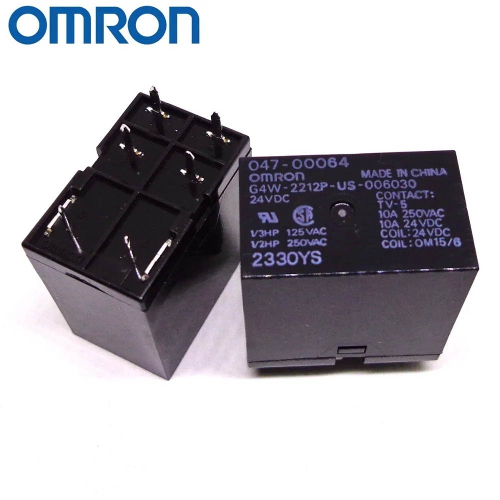 

5PCS OMRON RELAY G4W-2212P-US 006030 24VDC DC24V Brand new and original relay