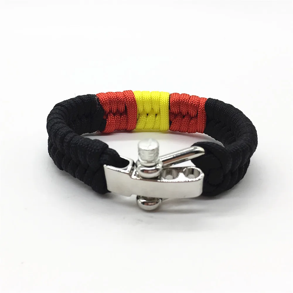 Стиль 550 браслет для выживания paracord лента бразильский jiu-jitsu браслет