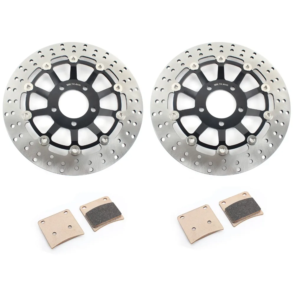 BIKINGBOY Front Brake Disks Discs Rotors Pads For GSX 600 750 F GSX600F GSX750F 1989 1990 1991 1992 1993 1994 1995 1996 1997 | Автомобили