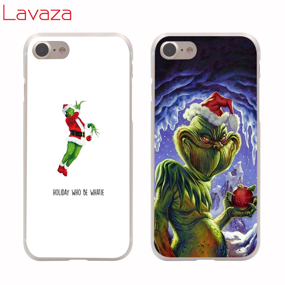 Рождественский жесткий чехол Lavaza How the Green ofMonster Grinch для Apple iPhone 6 6s 7 8 Plus X 5 5S SE XS Max