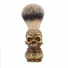 Щетка для влажного бритья RIVER LAKE, щетинки с животными, щетинки для Мужской Бороды, усы с двойным лезвием, безопасная бритва, прямая бритва