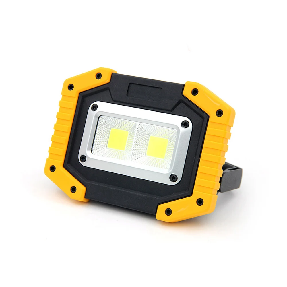Yellow 02 USB портативный Перезаряжаемый Открытый кемпинг свет Светодиодная лампа для автомобиля желтый аварийный поисковый фонарь прожектор - Цвет: Yellow 02