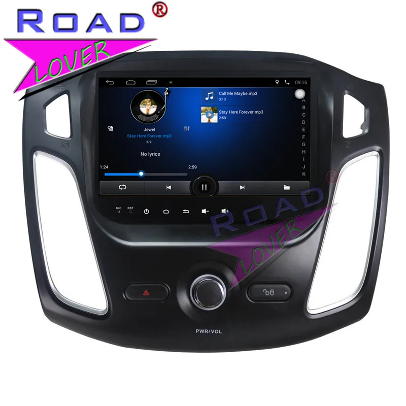 Автомобильный GPS навигатор TOPNAVI плеер на Android 6 0 2 ГБ + 32 9 дюймов 1024*600 для Ford Focus 2012