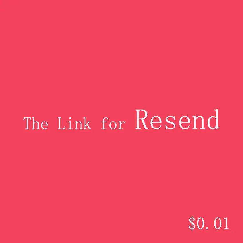 

Special link for resend, (T)