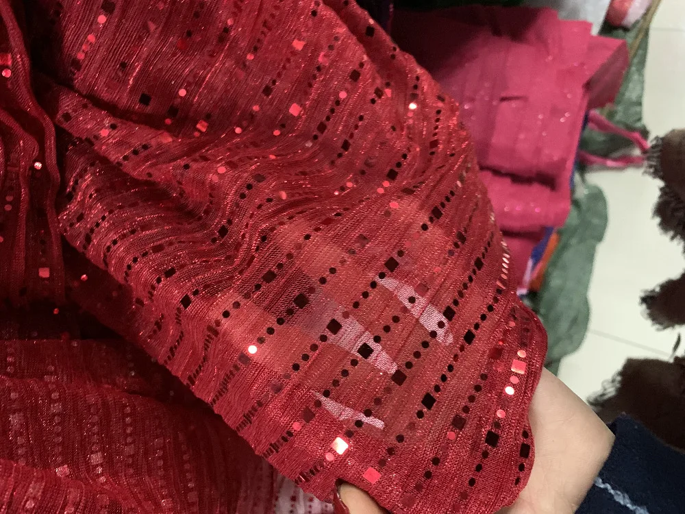 Новинка металлические блестки 1 способ стрейчевая сетчатая ткань мягкая