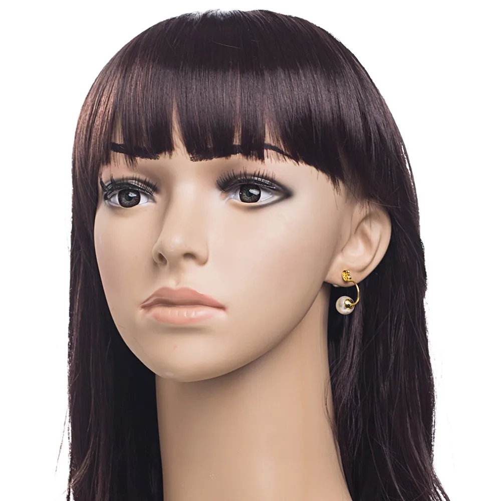 Новинка 2018 аксессуары серьги гвоздики с жемчугом модная Очаровательная женская