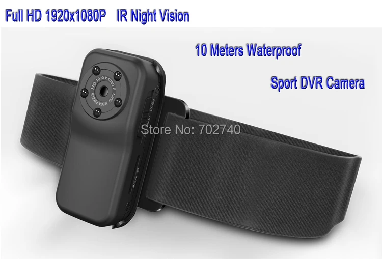 2017 Новая камера Full HD 1920*1080P Спортивный видеорегистратор Оригинал 1080P Водонепроницаемый Мини DV Бесплатная доставка.