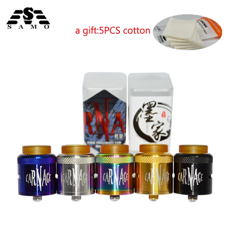 Новый CNG rda для электронной сигареты Атомайзер хлопка rdta fit 510 нить капельного