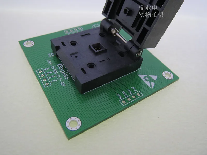 QFN16/DIP MLF16 VQFN16 4x4x0 5 мм тестовое гнездо с позолотой| |
