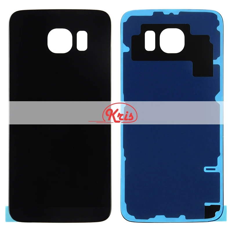 1 шт. 4 цвета S6 Корпус Задняя стеклянная крышка HH для Samsung Galaxy G920 G920F батарея задняя