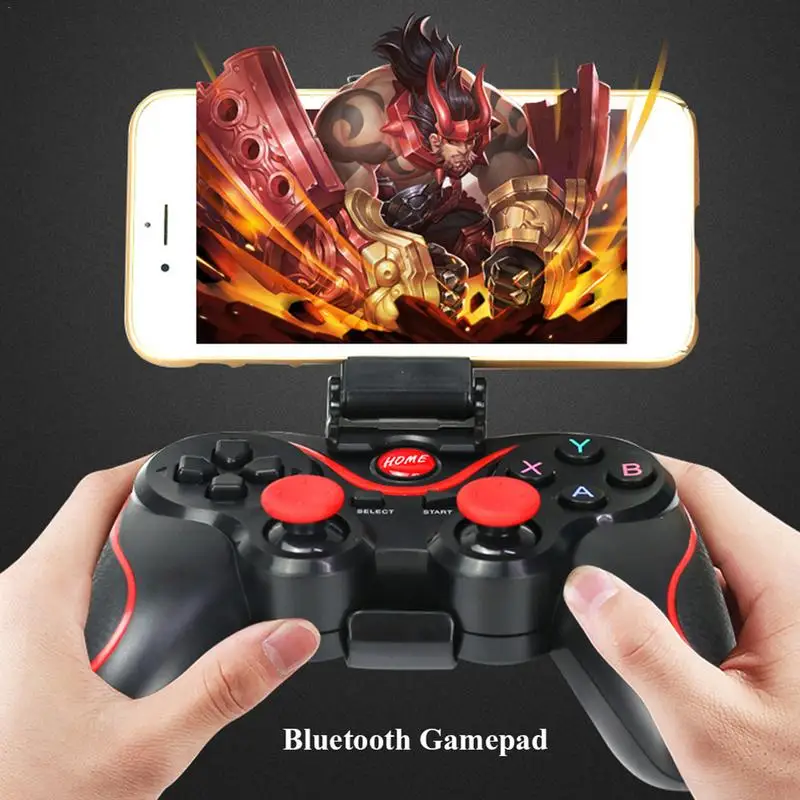 Беспроводной Bluetooth геймпад T3 S600 STB S3VR 2018 игровой контроллер джойстик для