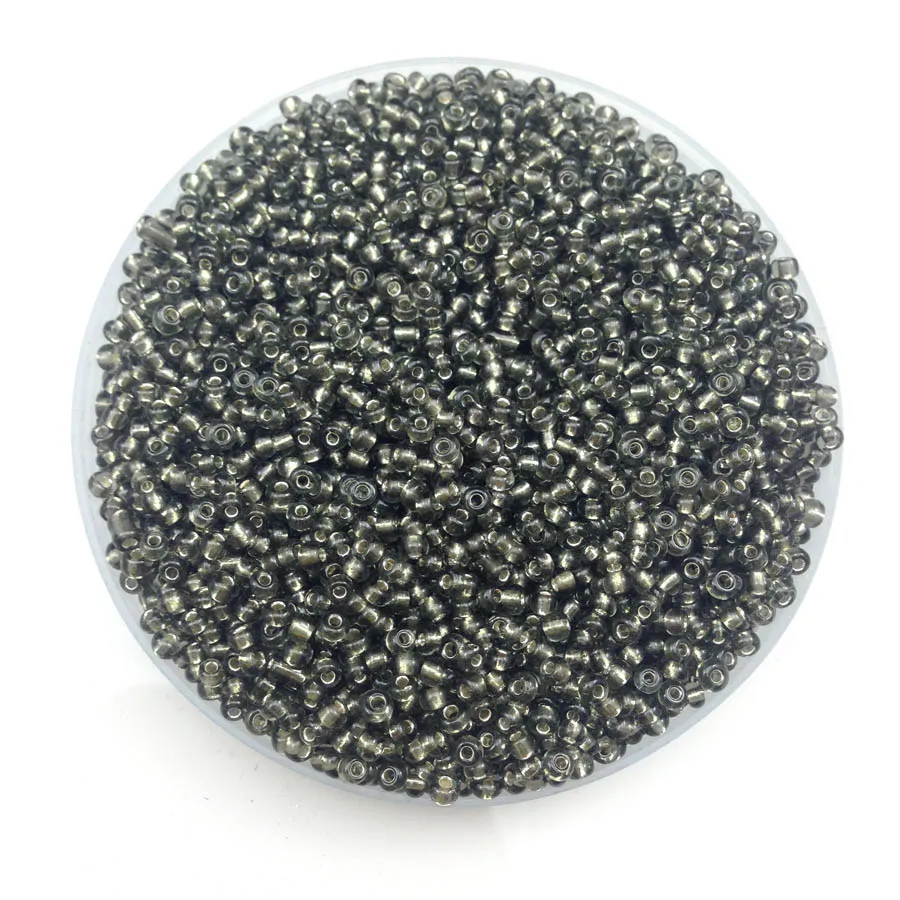 1000 шт. круглые бусины-разделители с подкладкой из серебра 12/0 пробы 2 мм 16 г | Дом и