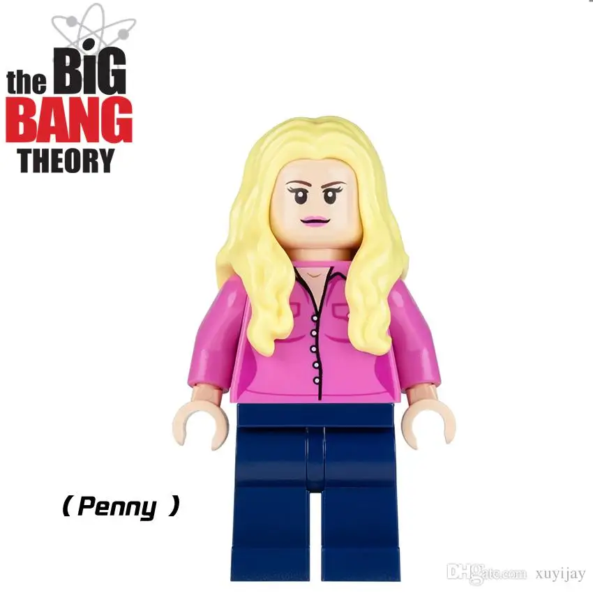 SingleSale ТВ бигбанг теорией TBBT 21302 Пенни Шелдон Леонид минифиг Сборка DIY модель