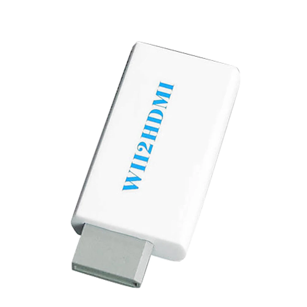 Конвертер с поддержкой аудио Full HD 720P 1080P 3 5 мм для Wii 2 HDMI совместимый адаптер HDTV