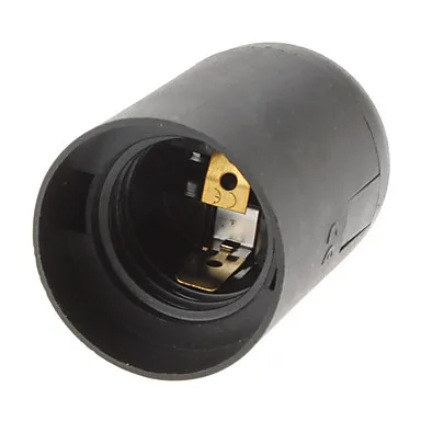 IWHD DIY фитинг E27 держатель лампы E14 черный белый 110 В 220 осветительный аксессуар
