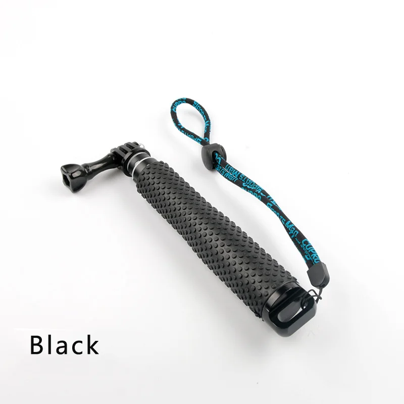 19inch Black 43 дюймов Алюминиевый Дайвинг монопод для GoPro Hero 6 5 7 8 черный штатив Session Sjcam Sj7 Yi 4K Экшн-камера селфи палка для Go Pro - Цвет: 19inch Black