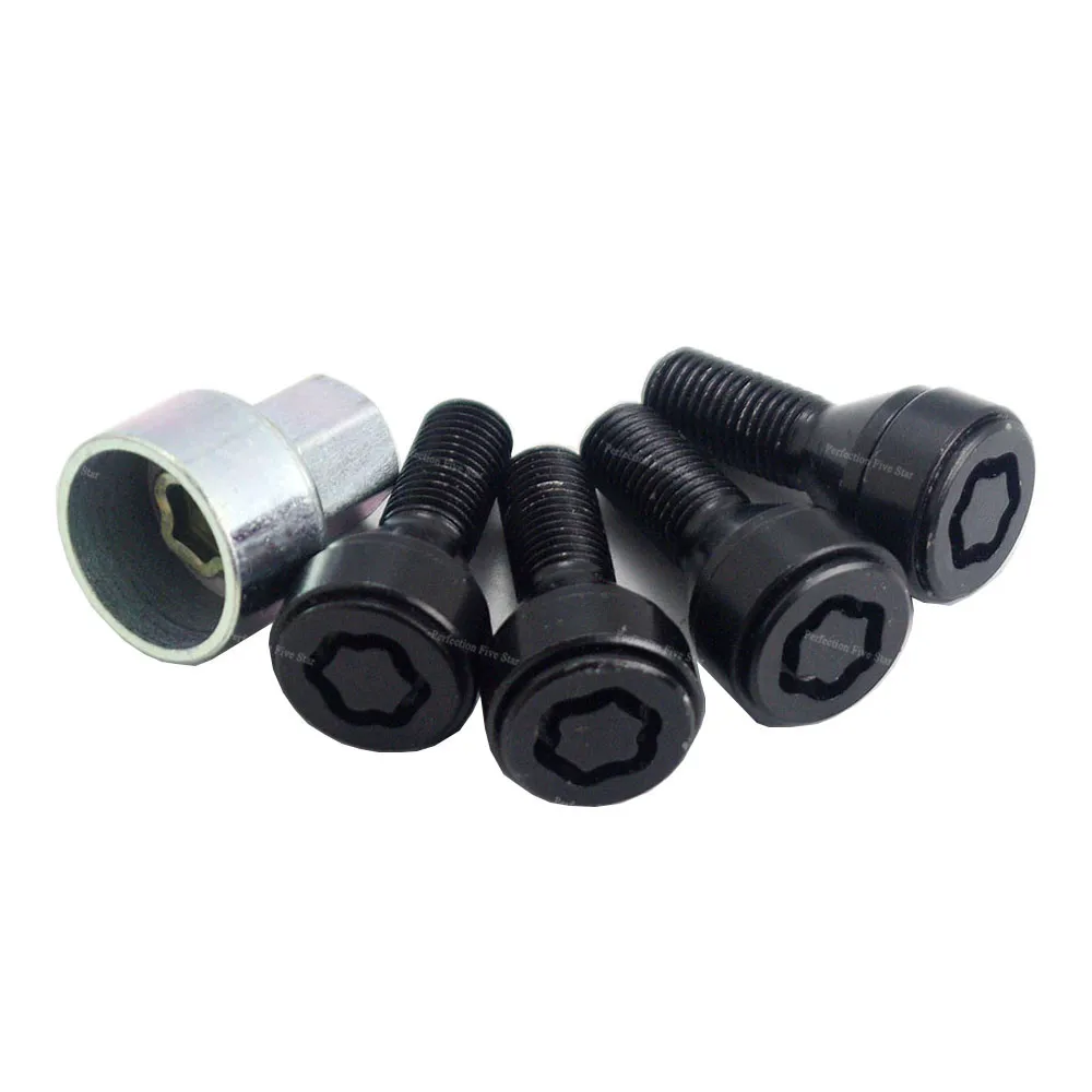 1 комплект M12 * 5 замки на колесные болты 36136792849 для BMW E4 E39 E60 Z4 Z3 E38 E64 36 13 6 792 849 |