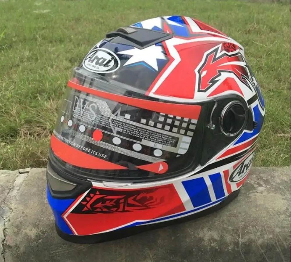 Горячая распродажа! мотоцикл шлем полный шлем arai мужской и женский рыцарь теплый всесезонный можно использовать цвет один мощный