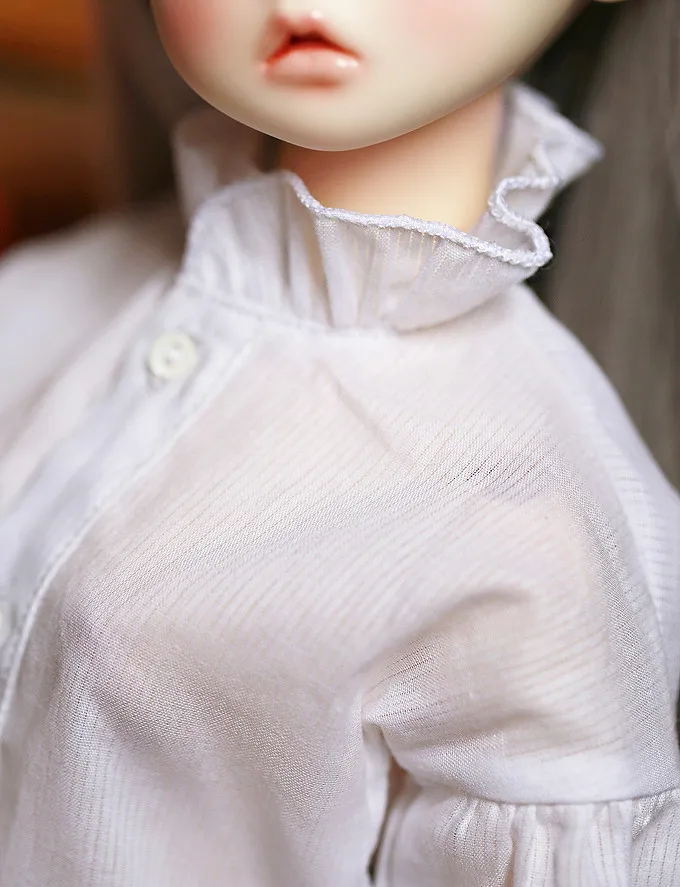 Платье для куклы BJD 4 точки гигантский ребенок вертикальный узор кружевная