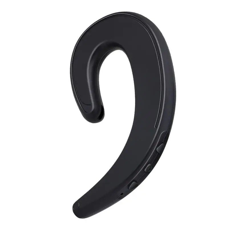 Вы первый Bluetooth наушники беспроводные наушники громкой связи одно ухо беспроводные наушники Bluetooth гарнитура с микрофоном для телефона - Цвет: Black