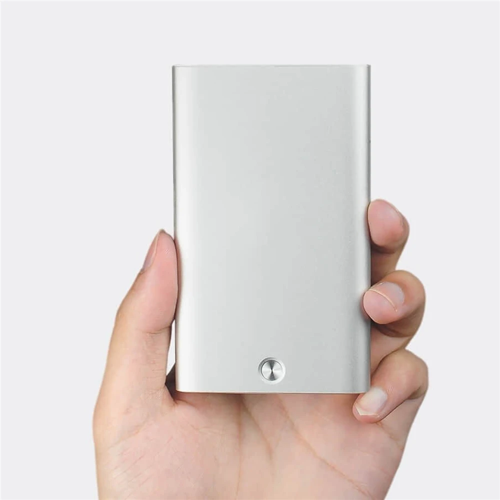 Держатель для карт Xiaomi автоматический всплывающий мужской бизнес чехол для кредитных карт хранения алюминиевый сплав Автоматическая всплывающая коробка держатель для карт