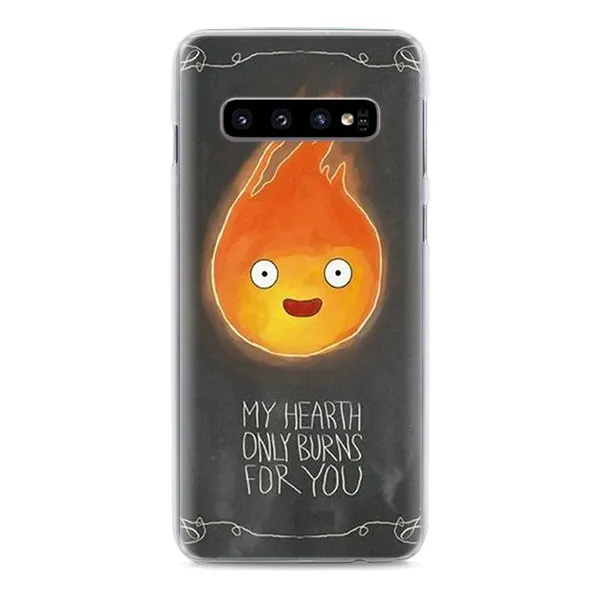 Чехлы для телефона Studio Ghibli Howl's Moving замок для samsung Galaxy S8 S9 S10 Plus S10e M10 M20 M30 A10 A30 A50 Жесткий Чехол для задней панели ПК - Цвет: 15