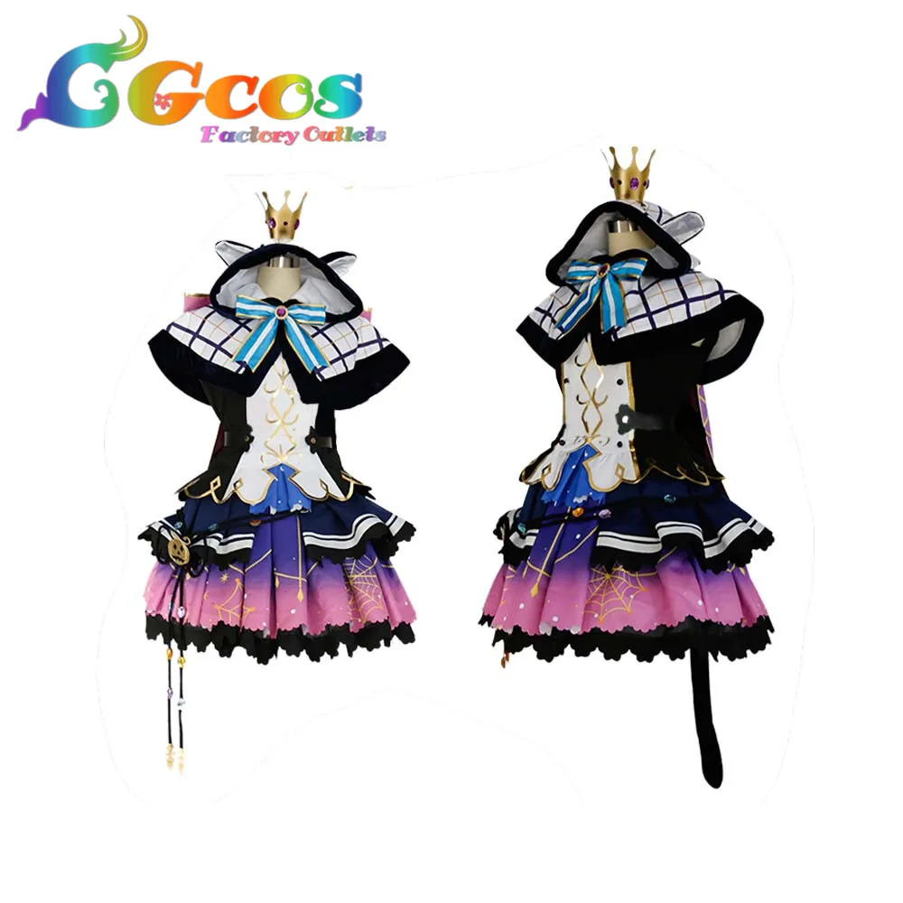 CGCOS Coplay одежда партия форма косплей костюм Любовь в прямом эфире солнце Ruby Kurosawa