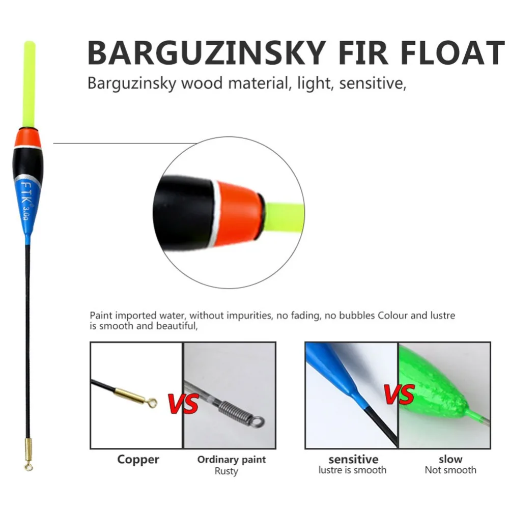 Рыболовные Поплавки 5 шт. смешанные размеры рыболовные поплавок для рыбной ловли
