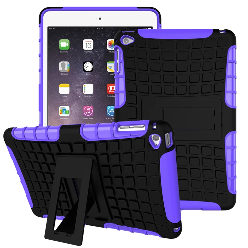 Детский безопасный чехол для IPad Mini 1 2 3 4 Armor Tablet Heavy Duty силиконовый чехол-подставка