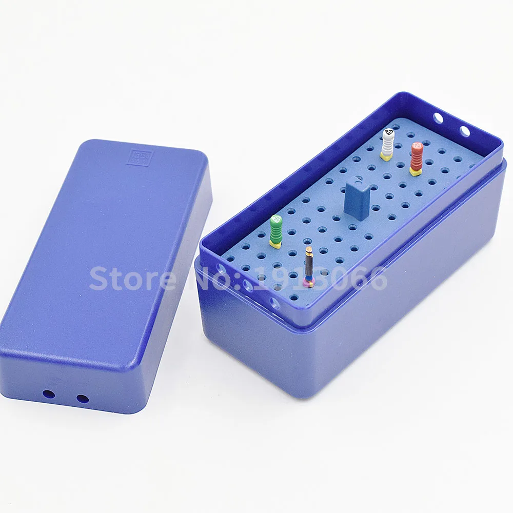 Эндододонтическая коробка с отверстиями 72B для развертки и эндододонтических