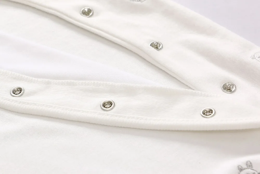 Мягкие комбинезоны с длинными рукавами для маленьких мальчиков и девочек Одежда