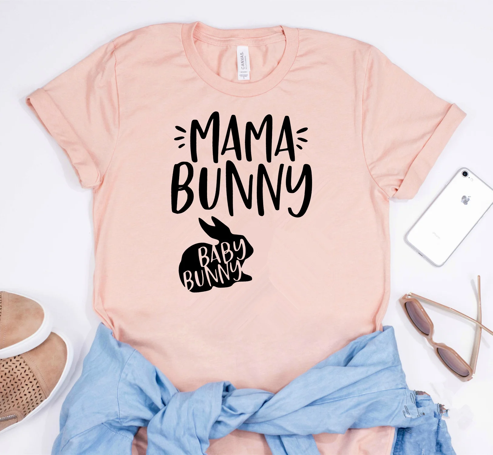 Mama Bunny забавная Пасхальная футболка Женская Беременность рубашка MOM to be беременность рубашки Материнство объявление футболка