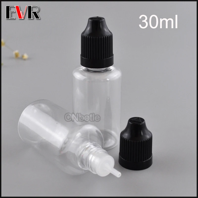 100 шт. пластиковые флаконы для жидкости электронных сигарет 30 мл|dropper plastic|cap