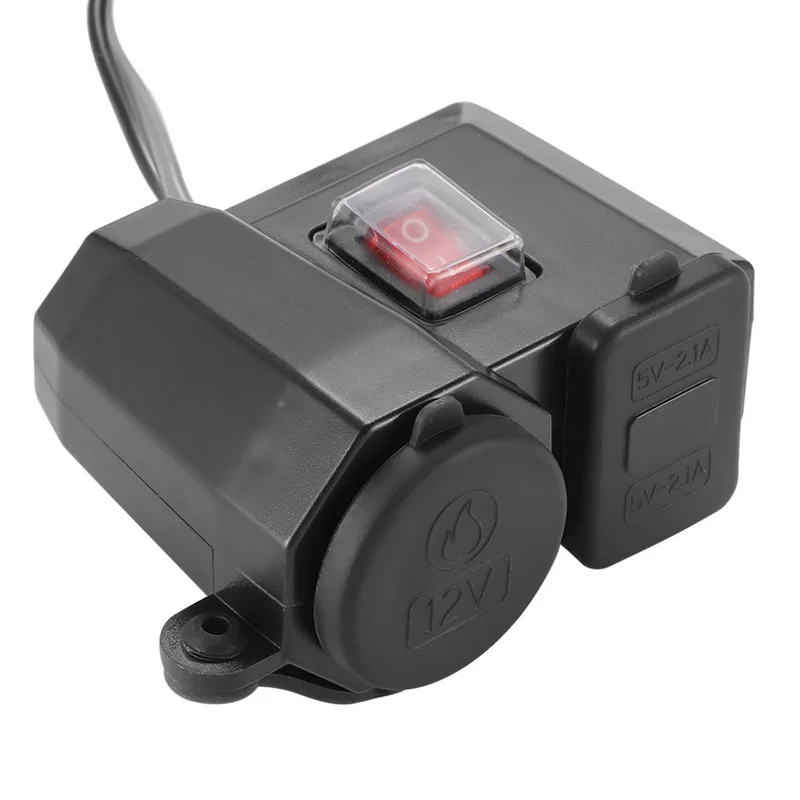 A cd мотоцикл двойной USB зарядное устройство для мобильного телефона адаптер