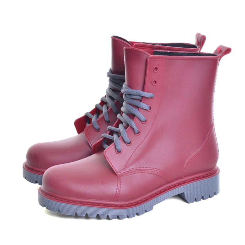 HEE GRAND/женские резиновые сапоги коллекция 2017 года простые ботильоны на плоской