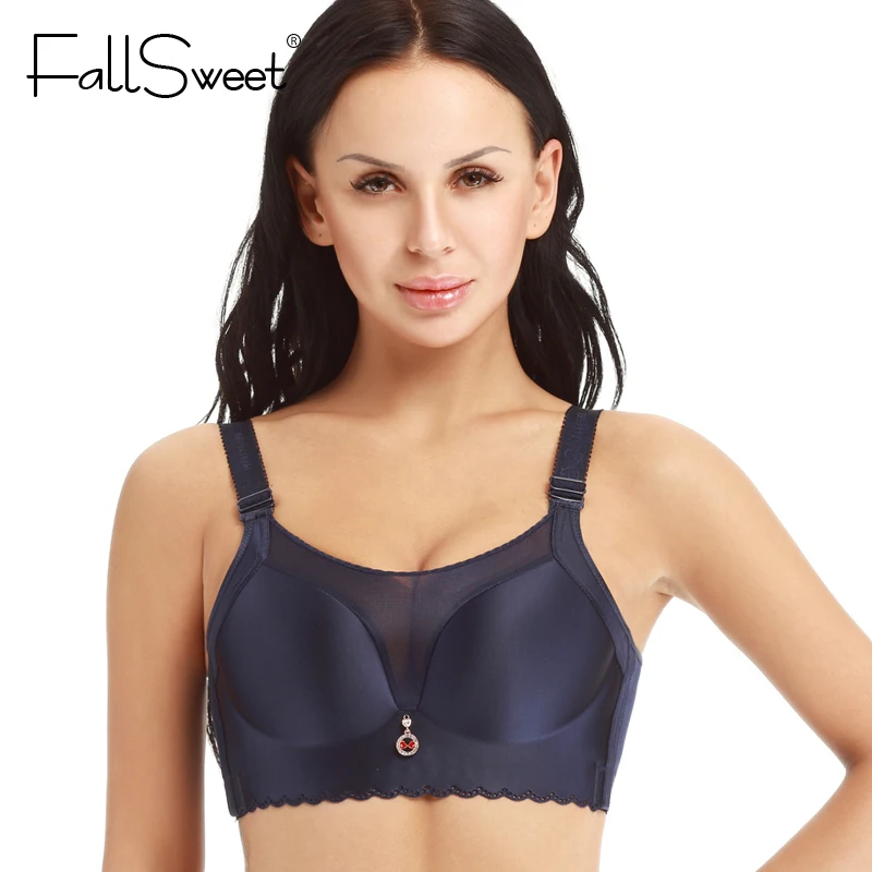 FallSweet без проволоки бюстгальтеры полный охват бюстгальтер для женщин Бесшовные
