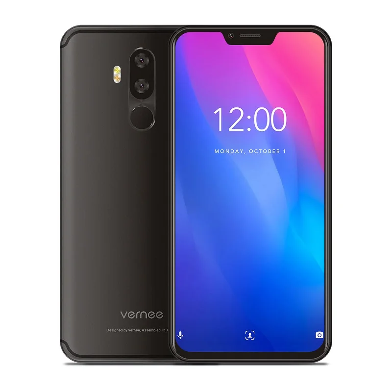 Vernee M8 Pro 6 2 ''notch Экран смартфон ГБ 64 Android 8 1 Octa core телефон 4100 мАч двойная камера AI