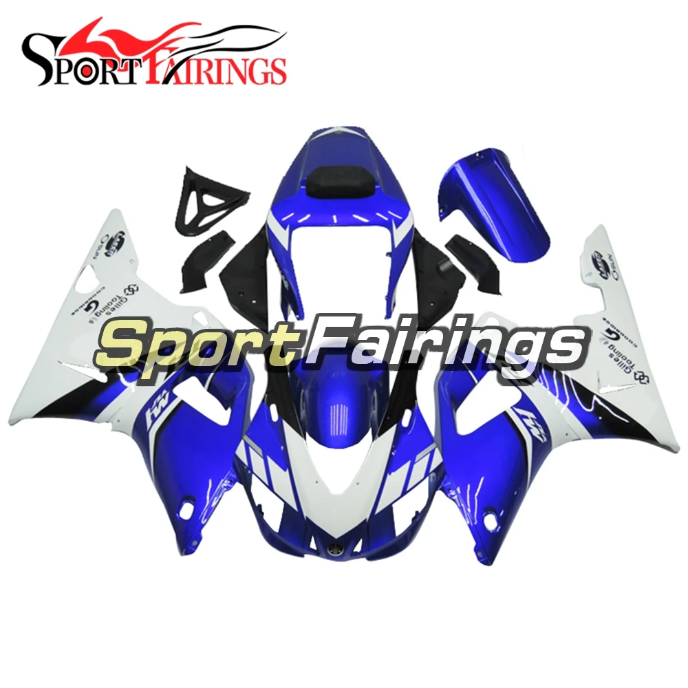 

ABS Injection Blue Sportbike Fairings For Yamaha 2000 2001 YZF1000 R1 00 01 Motorcycle Fairings Bodywork Hull 2000 2001 R1 Cover