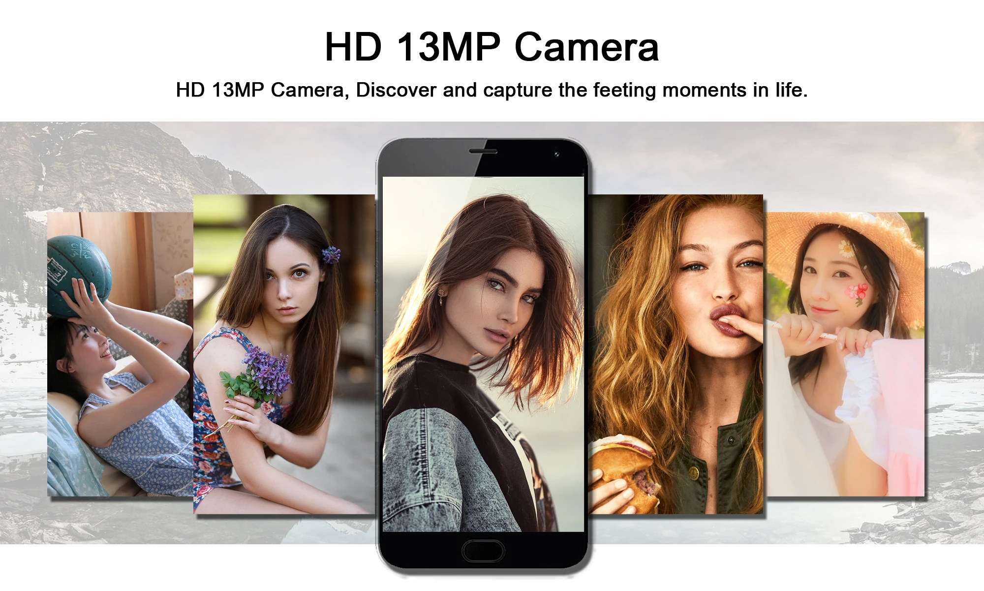 Мобильные телефоны Android 5 дюймов MTK Octa Core 3 ГБ ОЗУ 16 Гб ПЗУ 1920x1080 13 МП + Мп смартфоны