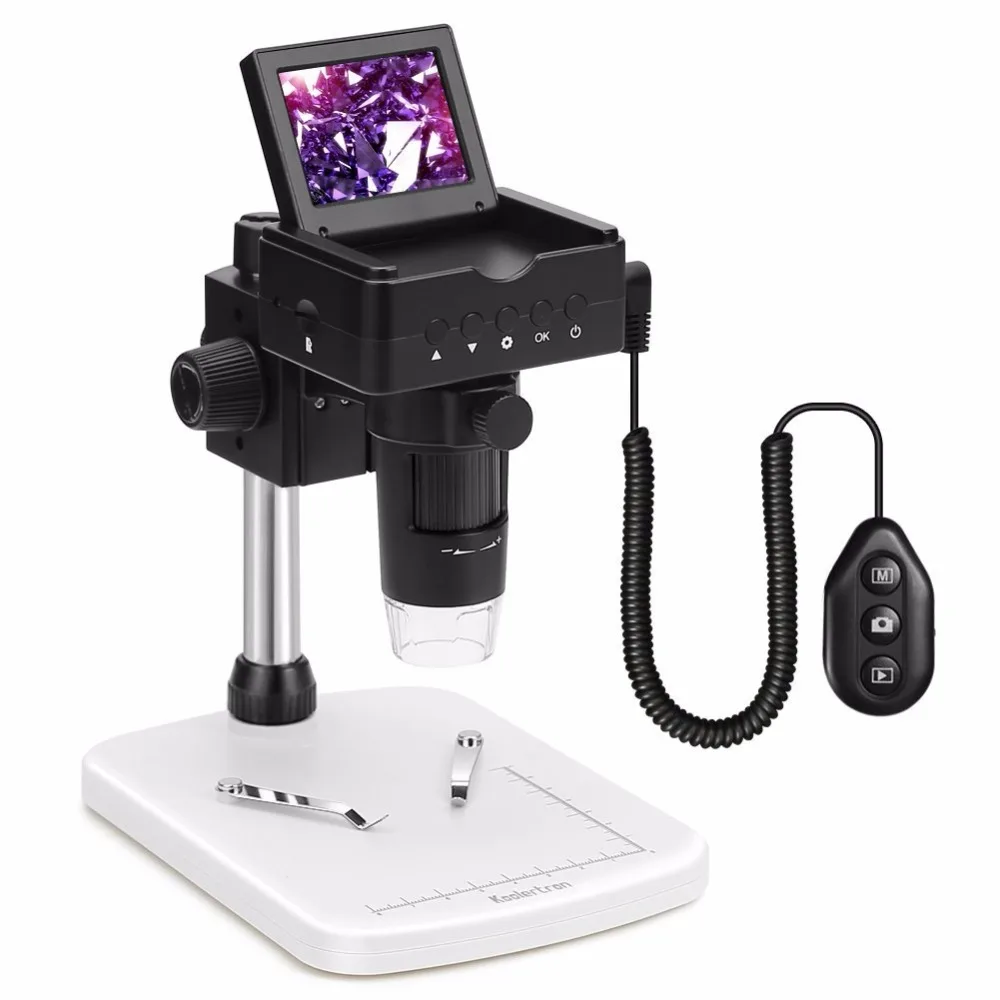 AOMEKIE 1080P HDMI/AV/USB цифровой микроскоп зум 20 220X с регулируемой подставкой и 6